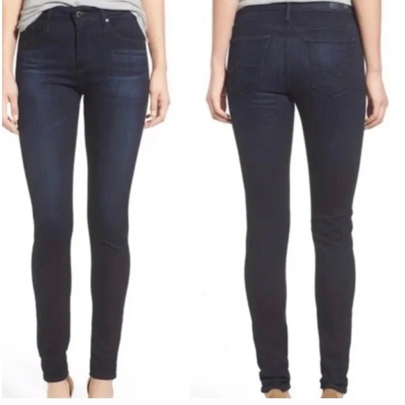 Ag Adriano Goldschmied Denim - AG Adriano Goldschmied The Farrah Skinny High Rise Skinny in Brooke Wash Sz 26